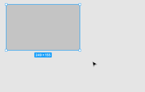 Resizing a rectangle while keeping aspect ratio